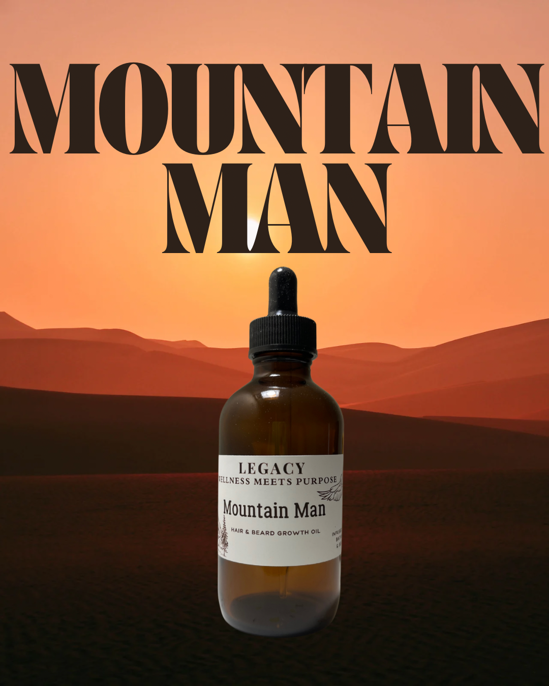 Mountain Man Beard & Hair Growth Oil