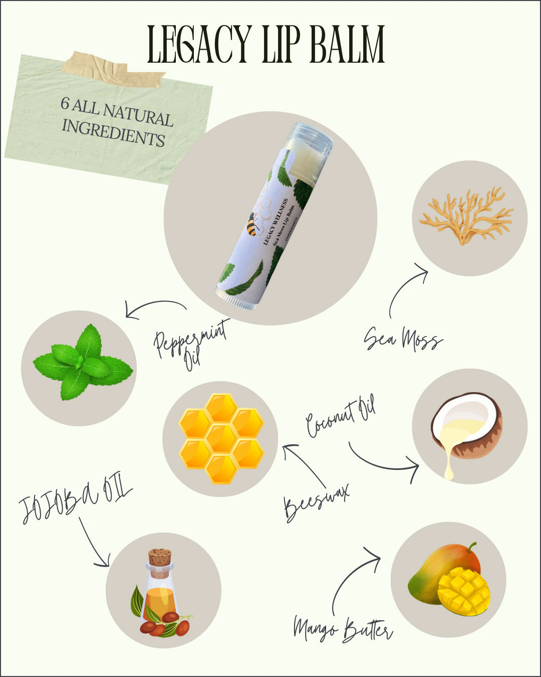 Peppermint Lip Balm